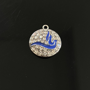 Đại Học Xã Hội <span class=keywords><strong>Zeta</strong></span> <span class=keywords><strong>phi</strong></span> <span class=keywords><strong>Beta</strong></span> DIY trắng màu xanh chim bồ câu quyến rũ Mặt dây chuyền đồ trang sức vòng đeo tay Keychain Bông tai phụ kiện - Product Image 4