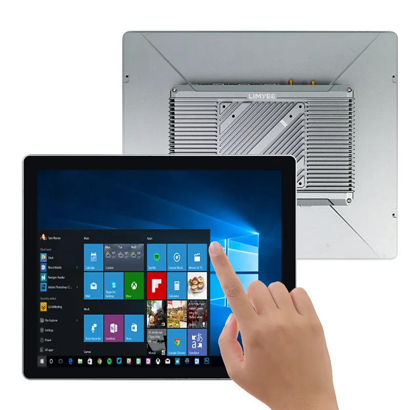 Limyee Ip65 10.4 '15' 15.6 'Tablet Pc robusto impermeabile per Win7/8/10 Linux All In One Touch Screen pannello industriale integrato P