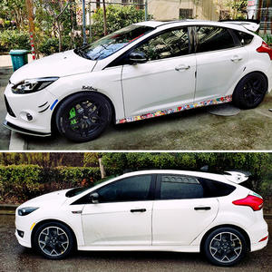 Alerón Trasero para Ford Focus ST, Textura de Fibra de Carbono ABS, Estilo Ducktail, para Maletero, 2012-2018 MK3 MK3.5 - Product Image 3