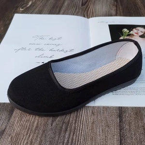 Chaussures plates décontractées pour femmes, à enfiler, bout rond, intérieur en coton, pour la marche en extérieur, la maison, le bureau, usage quotidien - Product Image 5