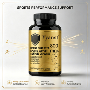 Extrait naturel de Horny Goat Weed en gélules molles 800mg 90 pièces Soutien sportif Nutrition quotidienne pour hommes actifs Complément alimentaire à base de plantes - Product Image 3