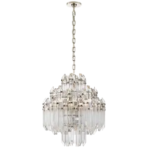 Comodidad visual K9 candelabro de cristal Adele Four Tier Waterfall Chandelier