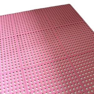 Alfombrilla de ducha de baño suave de PVC de alta calidad, baldosas de suelo impermeables de cocina de empalme antideslizante con drenaje - Product Image 5