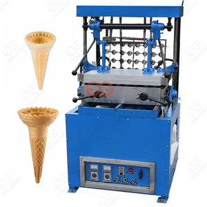 Machine à gaufrettes <span class=keywords><strong>pour</strong></span> cornets de crème glacée au chocolat Gelgoog, machine à fabriquer des gaufrettes, prix - Product Image 4
