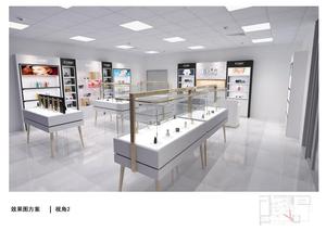 맞춤형 립글로스 플로어 스탠딩 화장품 디스플레이 랙 뷰티 스토어 립스틱 매니큐어 선반 & 랙 화장품 디스플레이 스탠드 - Product Image 5