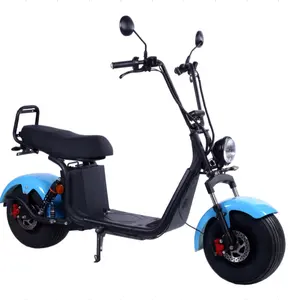 2021 New Energy Electric Motorcycle Citycoco Electric Bike Scooter With 2 Seat For Adult Eec Coc City Coco