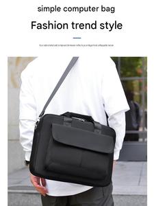 Large Portable Oxford Business Waterproof Soft Document Slim Messenger Lightweight Crossbody Nylon <b>Computer</b> Laptop <b>Bag</b>. - Product Image 1
