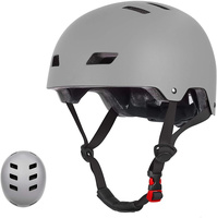 Casque de skateboard et de scooter ABS solide unisexe certifié CE et CPSC Casque électrique de vélo adulte Style sportif pour hommes et femmes