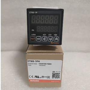 Compteur électronique Autonics CT6S-1P4 d'origine, utilisation industrielle, protection IP65, affichage LED à 6 chiffres et 7 segments, comptage par lots - Product Image 6