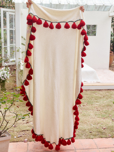 سجادة غرفة المعيشة الحديثة المصنوعة من قطعة واحدة من الأكريليك باللون الأبيض والرمادي المشعر - Product Image 5