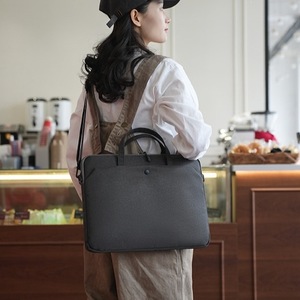 Sac pour ordinateur portable léger et imperméable en toile Oxford, durable, avec fermeture éclair, en polyester, pour hommes et femmes, sacoche quotidienne - Product Image 6