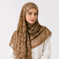Foulard carré en mousseline de soie cristalline 130*130cm, en polyester et soie, à rayures géométriques, réversible, absorbant la transpiration, pour femme, turban, foulard de tête
