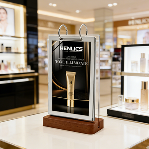 Pratico Espositore da Banco Regolabile in Acrilico, Vetrina Trasparente per Negozio, Promozione e Fornitura al Dettaglio - Product Image 2