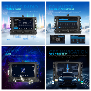 Estéreo para Auto Podofo para <span class=keywords><strong>Jeep</strong></span> <span class=keywords><strong>Renegade</strong></span>, Pantalla Incell de 7'', 4+64 GB, Autoradio, CarPlay, BT, WiFi, RDS, Fabricante OEM - Product Image 4