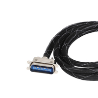 Cable de Extensión de Conector OBD II Personalizado de 16 Pines Macho y Hembra J1962 para Automóvil