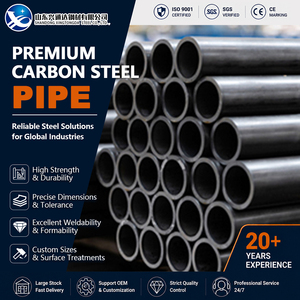 ท่อเหล็กคาร์บอนขนาด 60.3 มม. Sch20 เคลือบ FBE มาตรฐาน SAE 1020 ASTM A106 รีดร้อน A333 Gr.6  พร้อมคุณสมบัติการตัดเฉือนที่ดี - Product Image 1