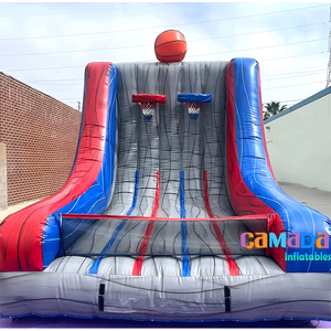 Aros de baloncesto Juegos de tiro de baloncesto inflables interactivos Desafío Bateo - Product Image 3