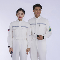 Uniforme de travailleur de sécurité réfléchissant antistatique anti-acide à haute visibilité