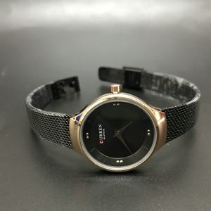 Montre à quartz pour femme, logo personnalisé, Curren9028, mode simple, affaires, verre, aiguille, bracelet en acier inoxydable - Product Image 5