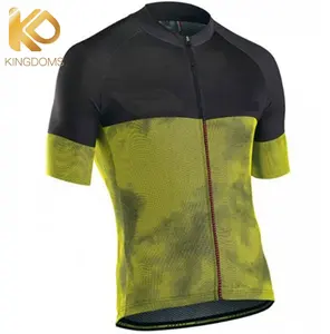Custom High Quality Men Cycling Jersey Short Sleeve Team Merino Cycling Wear Road Bike Clothing MTB Bicycle Clot 100% Polyester