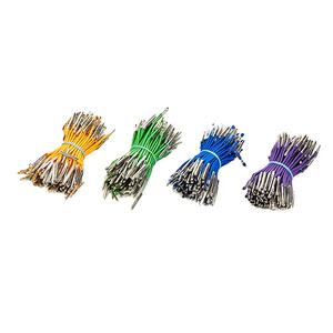 2 мм круглые полиэфирные колючие шнуры с двумя наконечниками эластичные плетеные металлические для обуви сумки упаковка одежды - Product Image 1