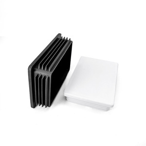 <b>Square</b> Plug 100x150 Mm Stainless Steel <b>Pipe</b> Plug For Furniture Accessories Metric Measurement System - Product Image 1