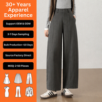 Pantalon Femme Taille Haute Ample à Paillettes Coupe Large Fluide Été 2026 Nouveautés Agent de Sourcing de Vêtements