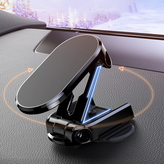 One Second Put and Take Magnetic Phone Holder for Car, Strong Magnet Car Mount for Dashboard Screens
