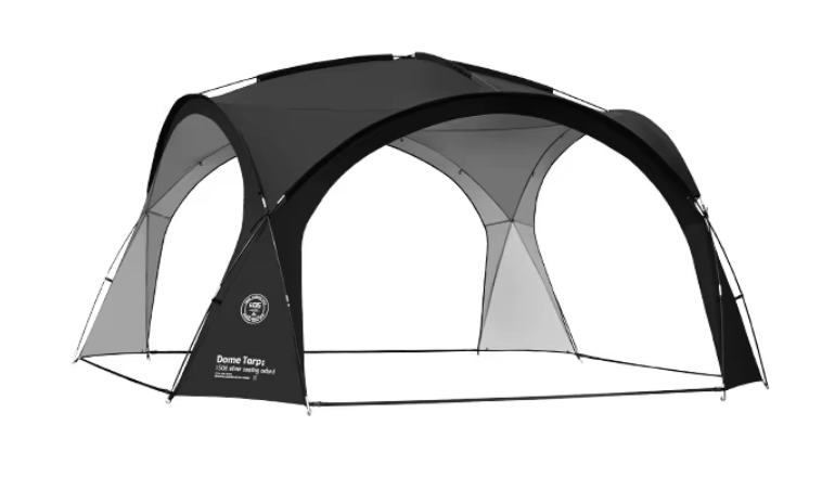 Canopy - Barres en aluminium - Noir