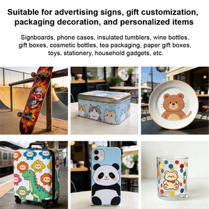Wide Use 6090 Flatbed UV DTF Printer A1 Phone Case Tumbler Golf Balls Sticker <b>Printing</b> <b>Machine</b> for Small Business - Product Image 3