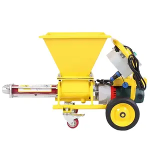Automatic Small Cement Mortar Spraying Machine Indoor And External Wall Putty Gypsum Mortar Spraying Machine