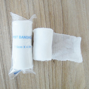 Bandage élastique PBT, accessoires de trousse de premiers secours pour l'extérieur, pansement en gaze pour soins des plaies, fixation, protection des plaies, protection à domicile. - Product Image 1