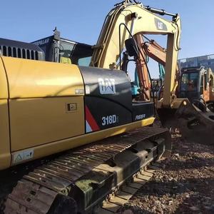รถขุดตีนตะขาบ Caterpillar CAT318D มือสอง น้ำหนัก 18 ตัน ระบบไฮดรอลิกเดิม เครื่องจักรก่อสร้างสำหรับขาย - Product Image 4