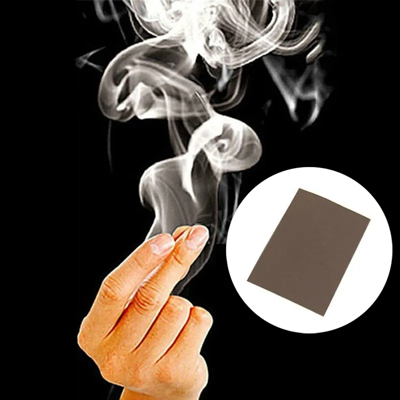 Magic Smoke Finger Magic Tips Surprise Prank Joke Mystery Fun Fingers Empty Hand Out Smoke Magic Props