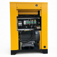 Compresseur d'air à vis rotatif 15 kW 20 CV 8 bars, type armoire industrielle, commande numérique, refroidissement par air, pour atelier