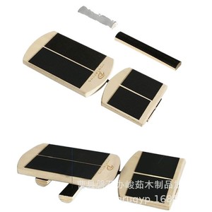 Planche d'équilibre en bois pour l'entraînement des pieds, surface antidérapante, équipement de gym, outil d'exercice - Product Image 1