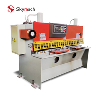 Cisaille hydraulique CNC QC11YK avec cadre soudé rigide et vitesse de cisaillement rapide pour la fabrication métallique