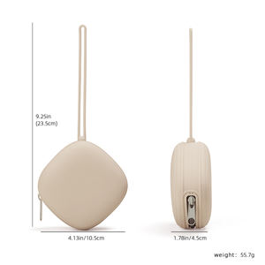 Estuche de chupete de silicona plegable portátil con cremallera Marca ODM diferenciada para almacenamiento de bebés de 0 a 12 meses - Product Image 4