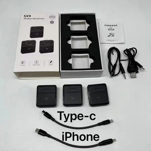 Micrófono Inalámbrico Profesional SX9 con Conector Tipo C, Cancelación de Ruido, Multifunción, Alto Valor y Ventaja - Product Image 3