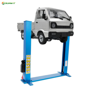 CE 2 Post Lift hidrolik mobil pengangkat teras kunci Manual Lift Auto truk kerekan untuk dijual cuci - Product Image 3