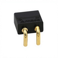 Amass XT30PW-M36 15A 2핀 수형 PCB 커넥터, RC 모델용 금도금 벤트 핀 수평 솔더, OEM