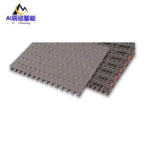 Meyve sebze et endüstrileri için yüksek kaliteli ısıya dayanıklı 8505 düz üst plastik modüler konveyör bant özel uzunluk 1-<span class=keywords><strong>100m</strong></span> - Product Image 6