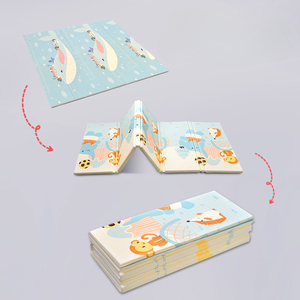 Grand tapis de jeu pliable et imperméable pour bébé en <span class=keywords><strong>mousse</strong></span> écologique et non toxique à double face tapis de jeu pliable et coloré pour bébé - Product Image 3