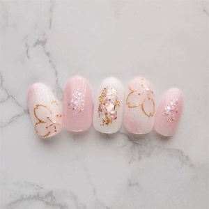 Uñas Postizas de Marca Propia, <span class=keywords><strong>Manicura</strong></span> <span class=keywords><strong>Francesa</strong></span> Blanca Corta <span class=keywords><strong>con</strong></span> Uñas Postizas - Product Image 2