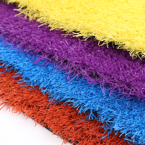 Gazon artificiel arc-en-ciel de 25 mm, tapis en herbe synthétique PP coloré, doux, durable, résistant aux UV, installation facile pour les jardins d'enfants - Product Image 2