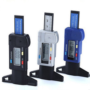 Digital LCD Car Tire <strong>Pressure</strong> <strong>Gauge</strong> with Thread Depth Meter 0-25mm Metric/Inch Tyre Tread Measurer New Condition - Product Image 6