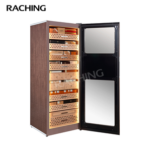 Humidor Eléctrico <span class=keywords><strong>de</strong></span> Cedro <span class=keywords><strong>de</strong></span> Alta Calidad RACHING <span class=keywords><strong>de</strong></span> 580L con Temperatura y Humedad Constantes, Eliminación <span class=keywords><strong>de</strong></span> Amoníaco, para Bares <span class=keywords><strong>de</strong></span> Cigarros - Product Image 5