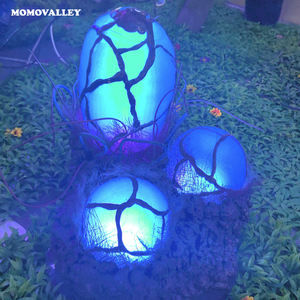 Momovalley 2026 - Estatua de Huevo de Dinosaurio de Tamaño Real para Interiores y Exteriores, Iluminación Decorativa para Parques Temáticos, Bosque Mágico, Iluminación Decorativa - Product Image 1