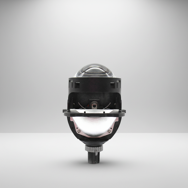 AILILAISI Super Bright 100W 2.5 Inches LED Lens Headlight High/Low Beam Bi-LED Retrofit Kit 12V New Mini H4 Projector Headlights