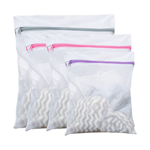 Grosir tas jaring binatu Allover dicetak kustom poliester Mesh tas cucian untuk pakaian - Product Image 3